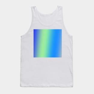 BLUE YELLOW PURPLE TEXTURE ART Tank Top